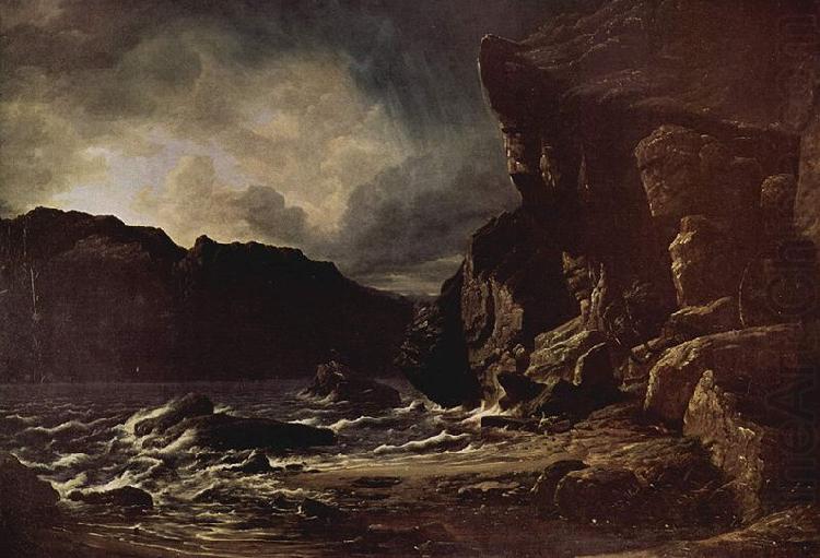 Liensfiord [possibly Lifjord, a part of Sognefjord, Francis Danby